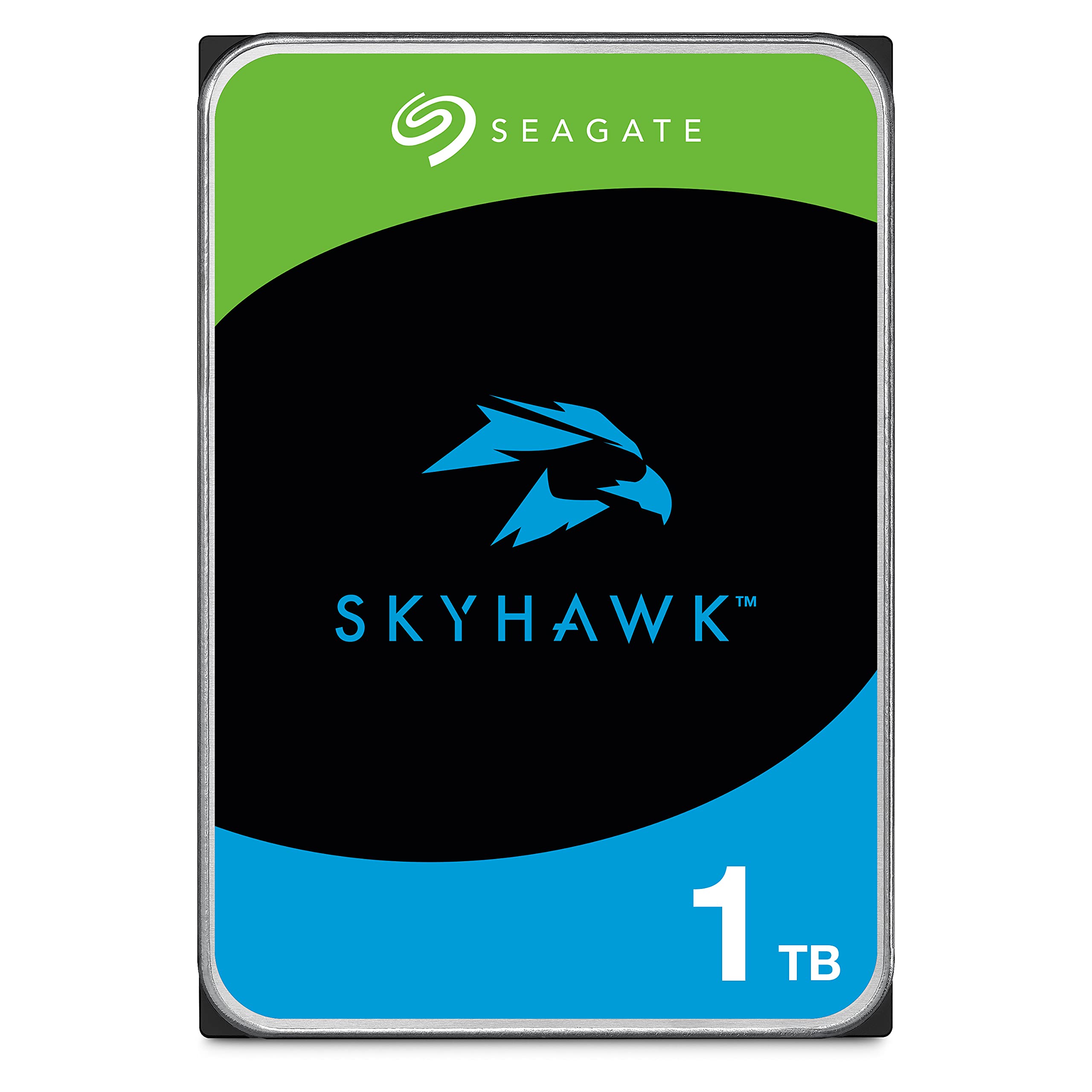DISCO DURO INTERNO SEAGATE SKYHAWK 1TB 3.5 ESCRITORIO SATA 3 6GB 256MB 5400RPM 