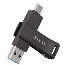 7500647007828  MEMORIA QUARONI 32GB USB 3.2 DUAL A Y C / OTG / METALICA 