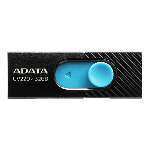 4713218462749 MEMORIA USB ADATA AUV220 32GB COLOR NEGRO-AZUL RETRACTIL