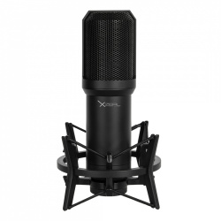 7503046942189 KIT DE MICROFONO XZEAL XZ-260 OMNIDIRECCIONAL USB FILTRO ANTIPOP NEGRO