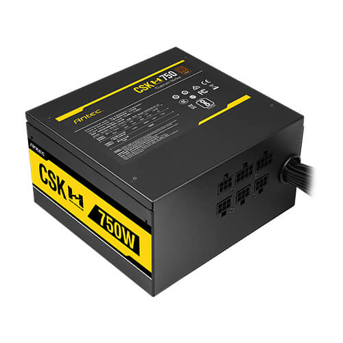 761345117661  FUENTE DE PODER ANTEC CUPRUM STRIKE CSK750 750W 80 PLUS BRONCE 24 PINES ATX NEGRO
