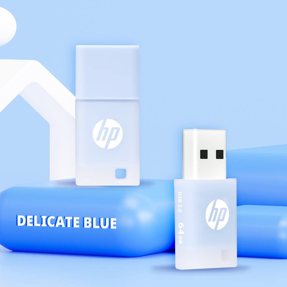 751492781891 MEMORIA USB HP 32GB FLASH 2.0 AZUL 