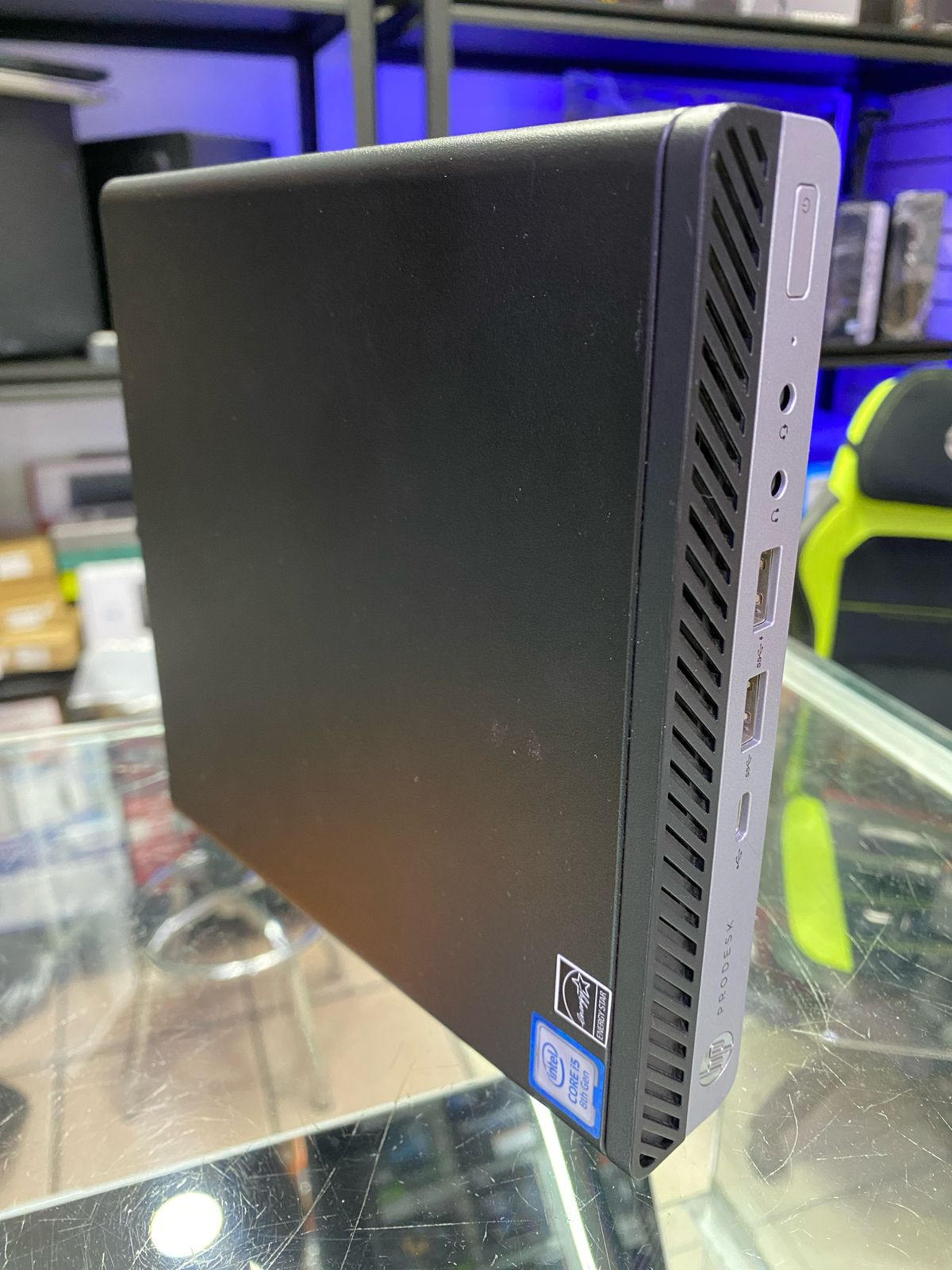 PC70HP MINI PC HP PRODESK 600 G4, CORE I5 8TH, 8GB RAM, 256GB SSD