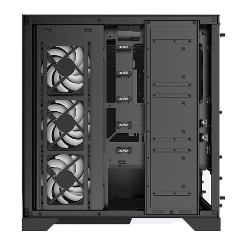 842243031133 GABINETE XPG INVADERXMT MID-TOWER VENTANA RGB VENTILADORES 5X 120MM COLOR NEGRO