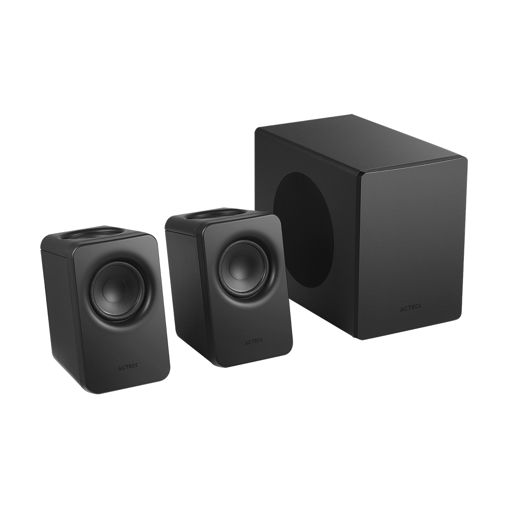 7506215940832 BOCINAS CON SUBWOOFER ACTECK S-PRO BS495 BLUETOOTH HDMI RCA USB 3.5MM NEGRO 