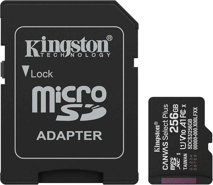 740617348507 MEMORIA MICRO SDXC KINGSTON 256GB CANVAS PLUS G3 150MB