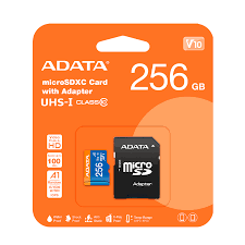 842243018974 MEMORIA MICRO ADATA 256GB UHS-1 U3 V30S A2 