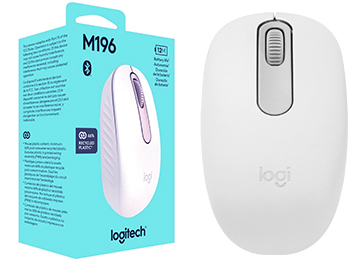 097855200662  MOUSE OPTICO LOGITECH M196 INALAMBRICO RF 1000DPI BLUETOOTH BLANCO 