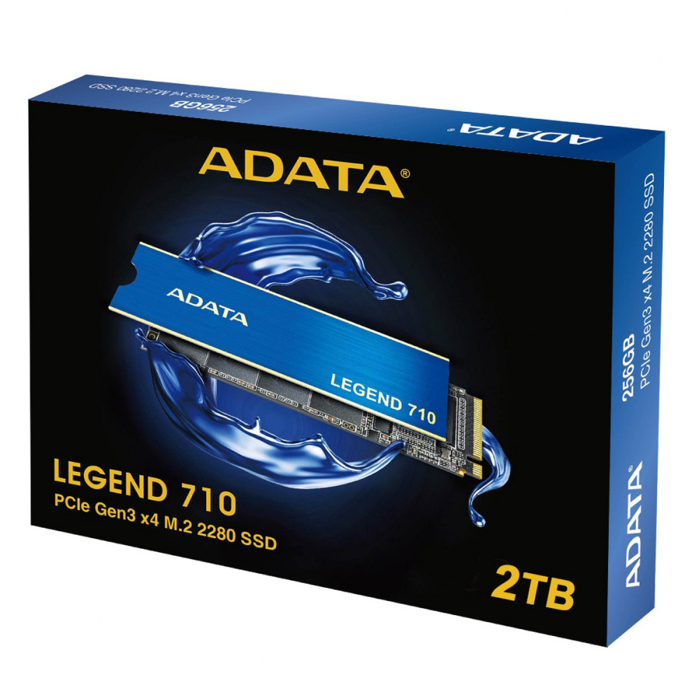 842243028256 SSD ADATA LEGEND 710 NVME 2TB M.2 1800 MB-S ESCRITURA 2400 MB-S LECTURA PCI EXPRESS 3.0