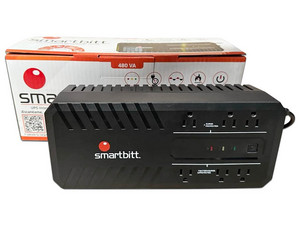 7503047057592 NO BREAK ESMARTBITT SBNB480M 480 VA/240 WATTS 6 CONTACTOS 