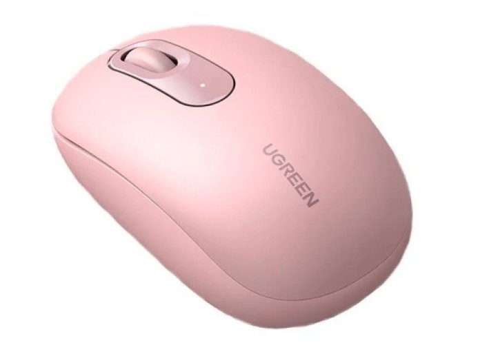 6957303896868 MOUSE OPTICO UGREEN 2400 DPI RF INALAMBRICO USB-A 10M ROSA 