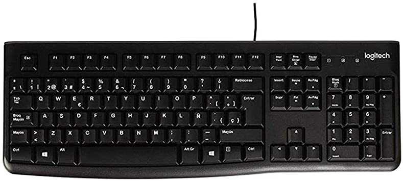 097855088741 TECLADO LOGITECH K120 ESPAÑOL USB 2.0