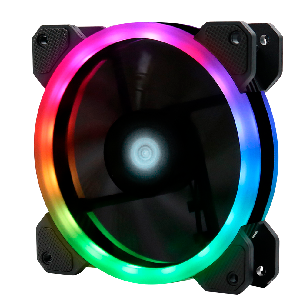 7502266679066 VENTILADOR GAME FACTOR FG-400 RGB 120MMM COMPATIBLE CON KIT FKG400