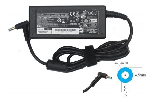 99997 CARGADOR GENERICO PARA LAPTOP, HP 3.33 PUNTA AZUL