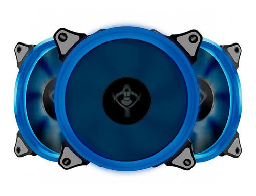 7503028761920 VENTILADOR GAMER YEYIAN LED AZUL TYPHOON 120MM 3 PIEZAS