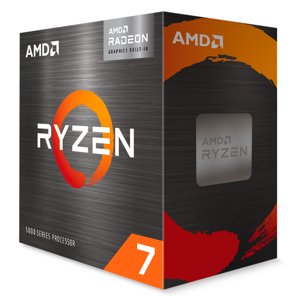 730143313377  Procesador AMD Ryzen 7 5700G, Skt AM4, 20MB Cache, 8 Nucleos,Incluye Graficos