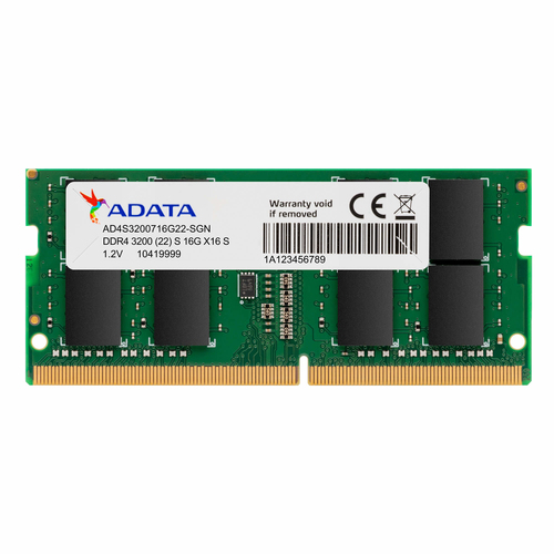 4711085930774 Memoria Ram Adata Sodimm 8gb Ddr4, 3200 Mhz, Pc4-25600, (ad4s32008g22-sgn)