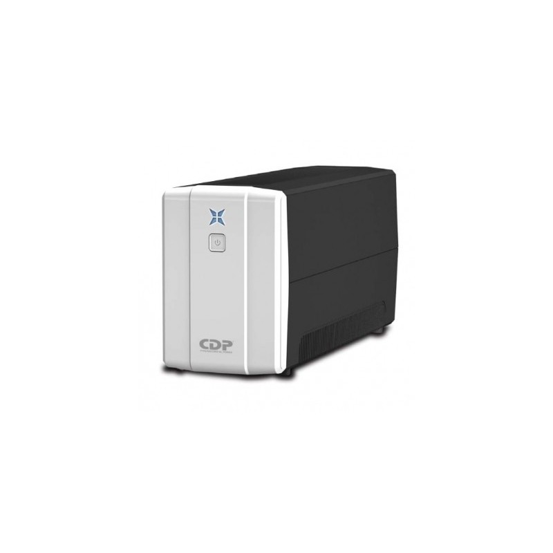 879071000314 NO BREAK/UPS MARCA CDP MOD R-UPR1008 1000VA/500W 8 CONT. REGULADOR BATE