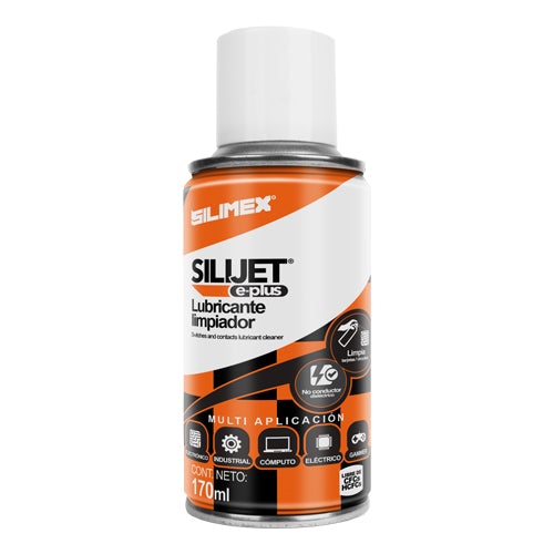7503002196021 LIMPIADOR LUBRICANTE TARJETAS ELECTRONICAS Y PIEZA PLASTICAS EQUIPO DE COMPUTO SILIMEX