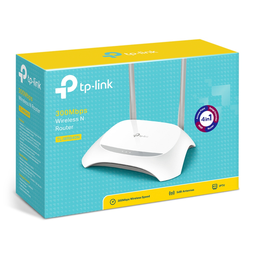 845973070533 ROUTER INALAMBRICO TP-LINK TL-WR84ON,300 MBPS. 2.4GHZ, 2 ANTENAS
