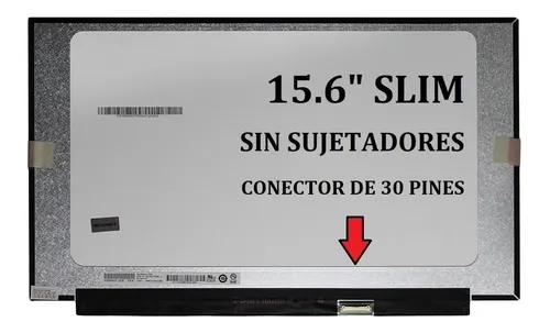 156300FHD PANTALLA PARA LAPTOP 15.6 30 PINES SIN POSTES FULL HD 