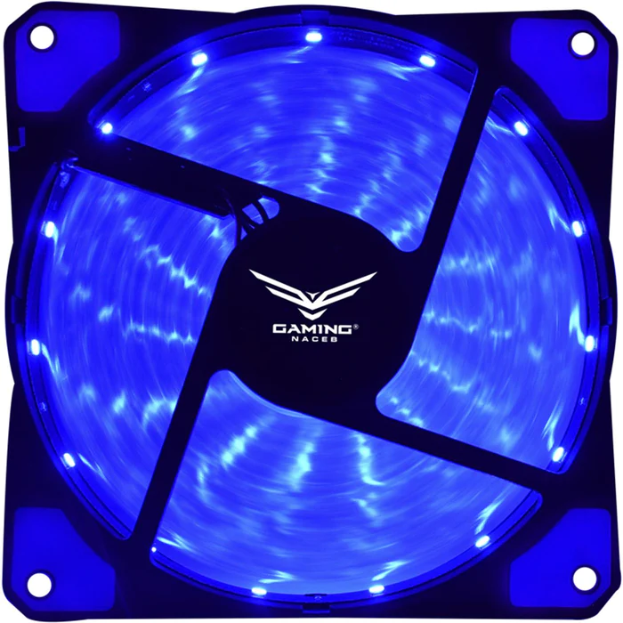 7502262808088 Ventilador para Gabinete Naceb Technology NA-0920A, Negro/Azul, 100 g, Ventilador, 1200 RPM