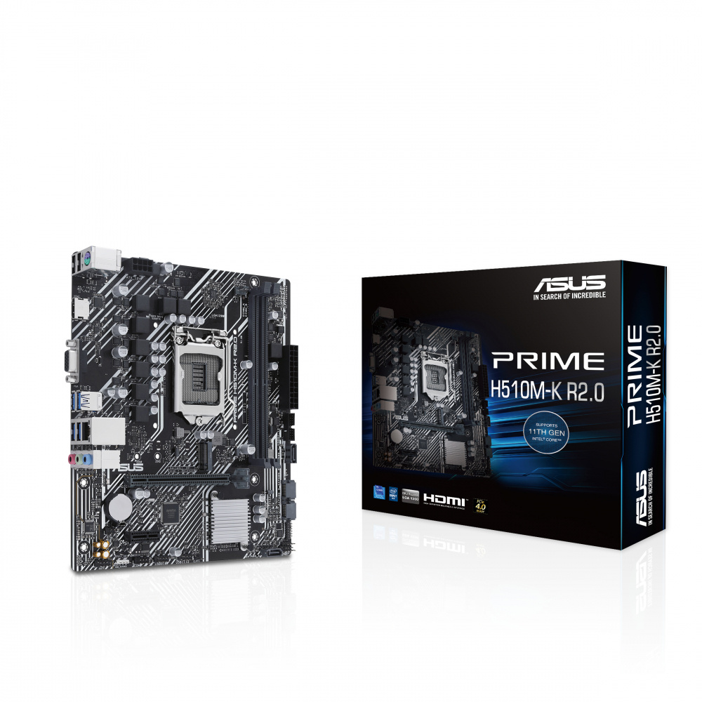 197105113183 Tarjeta Madre Asus Prime H510m-k R2.0 Lga1200 
