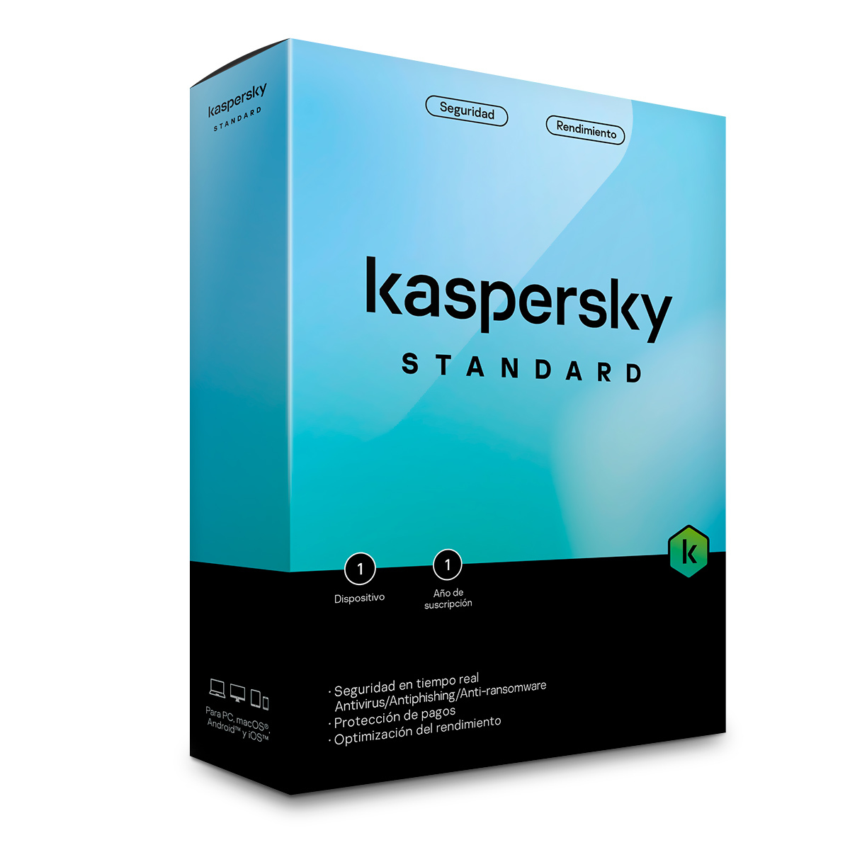 836103008984 KASPERSKY  STANDARD PROTECCION PARA 1 EQUIPO