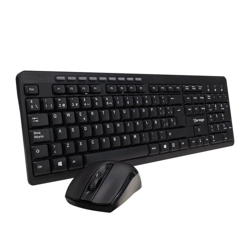 7502266678625 Kit De Teclado Y Mouse Inalambricos Vorago Km-304