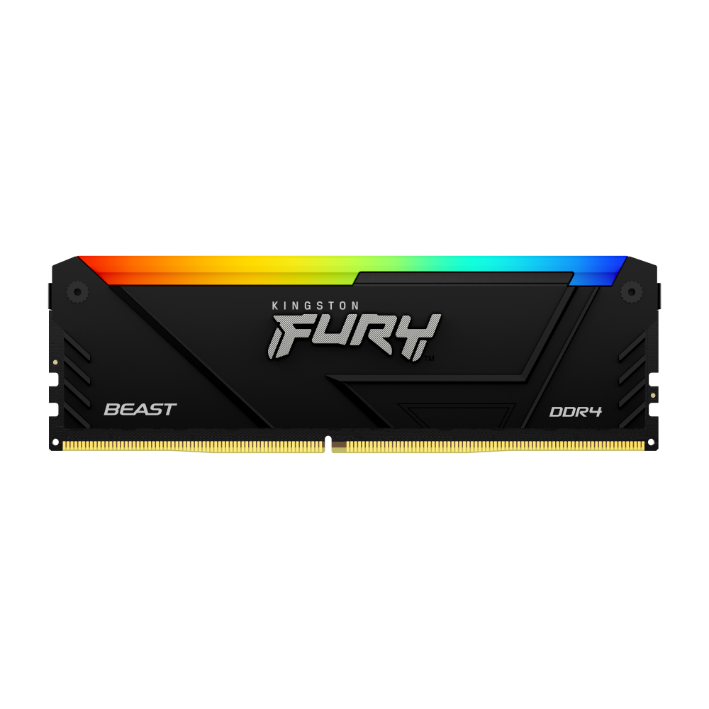 740617337549 Memoria Ram Fury Beast Rgb 8 Gb Ddr4, 3200 Mh
