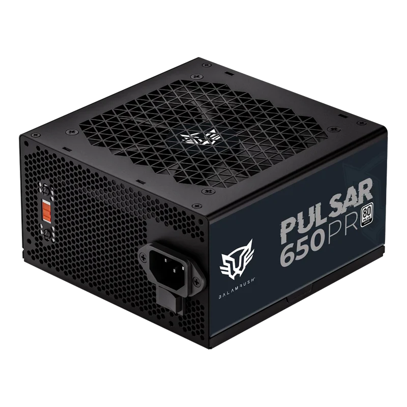 7506215937719 FUENTE DE PODER BALAM RUSH PULSAR 650W, 4 CONECTORES SATA, 2 CONECTORES MOLEX, 24-PINES ATX