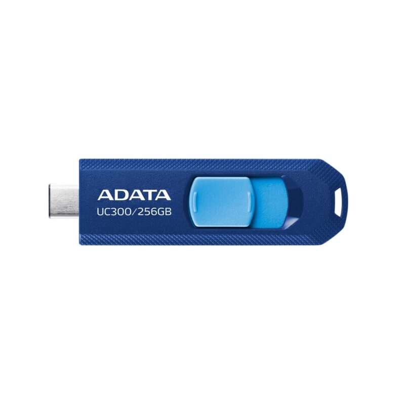 MEMORIA FLASH ADATA UC300 256GB USB-C 3.2 AZUL(ACHO-UC300-256G-RNB/BU